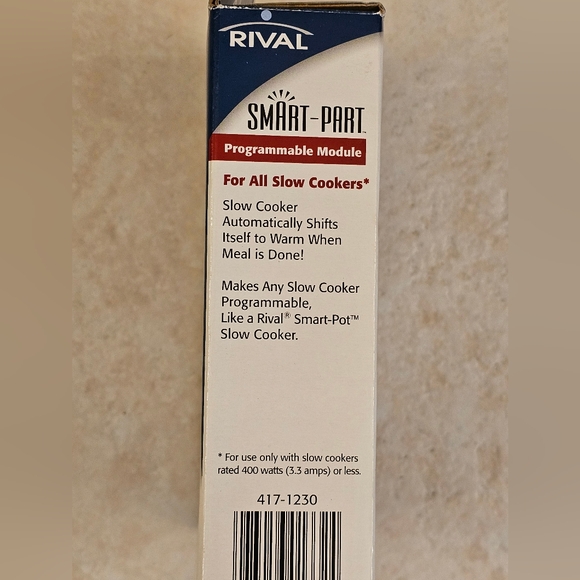 RIVAL Smart Part Programmable Module SP100 - For Slow Cookers & Crock Pots - NEW - Picture 3 of 5